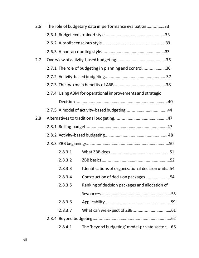 Federal budgeting process picture