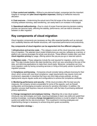 Budgeting Your Move to the Cloud: Cost Breakdown | PDF