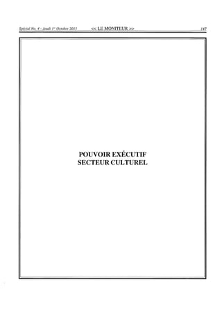 Budget de l'exercice 2015-2016 (HAITI)