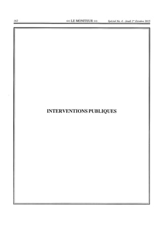 Budget de l'exercice 2015-2016 (HAITI)