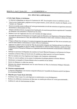 Budget de l'exercice 2015-2016 (HAITI)