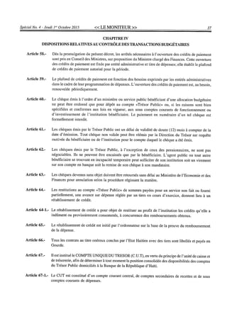 Budget de l'exercice 2015-2016 (HAITI)