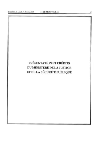 Budget de l'exercice 2015-2016 (HAITI)