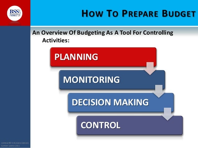 budget management online training budget management