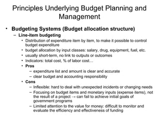 Budget planning and management | PPT