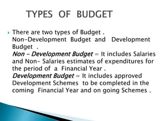 Budget preparation | PPTX