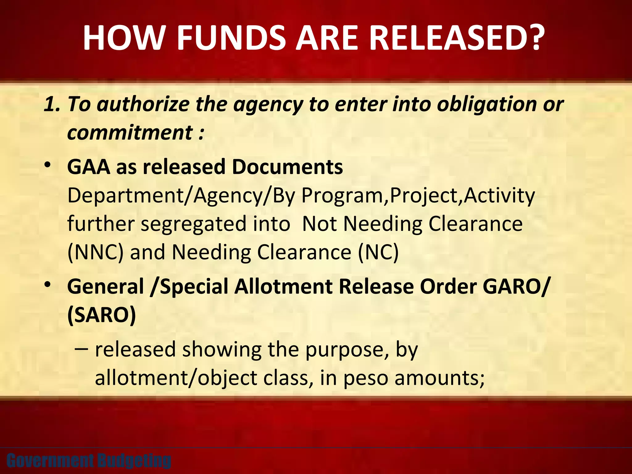 Ph Budget Government Process | PPT