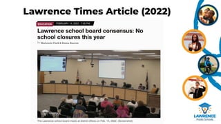 Lawrence Times Article (2022)
 