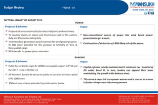 Budget review 2013 14