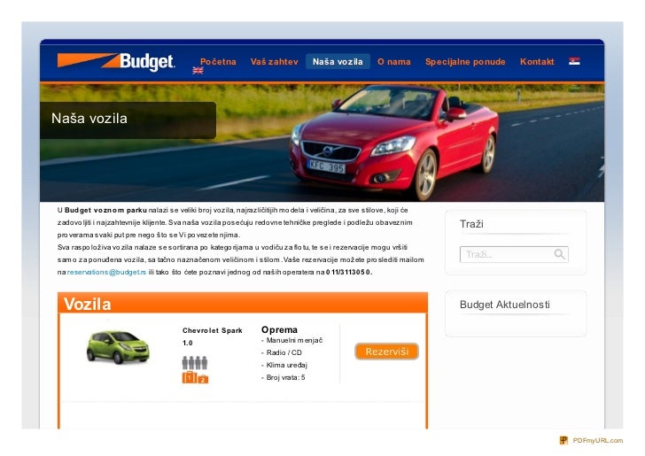 Vozila Rent a car Belgrade, Rent a Car, Rent a car