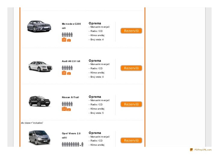 Vozila Rent a car Belgrade, Rent a Car, Rent a car
