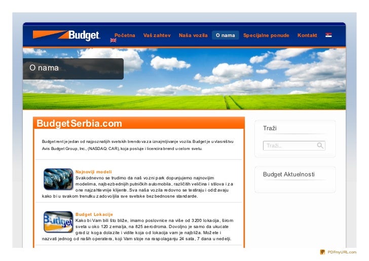 Rent a car Belgrade, Rent a Car, Rent a car Serbia