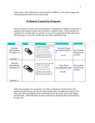 Budget simulation assignment | PDF