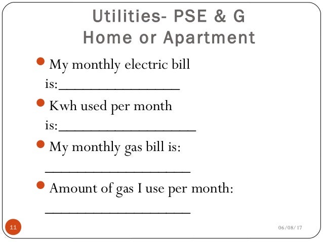 apartment budget template