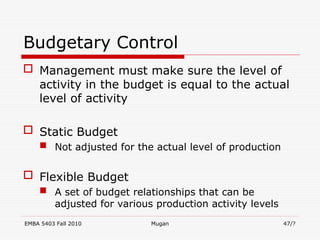 Comprehensive Guide to Budgeting: Planning, Control, and Financial ...