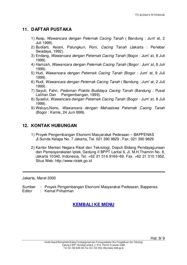 Budidaya cacing tanah