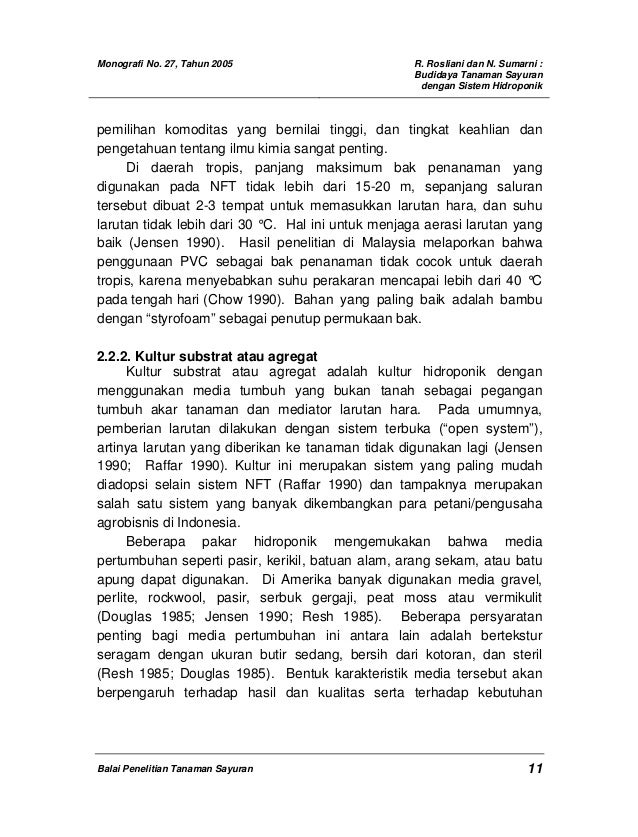 iBudidayai isayurani dengan sistem ihidroponiki