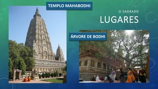 TEMPLO MAHABODHI
ÁRVORE DE BODHI
O SAGRADO
LUGARES
 