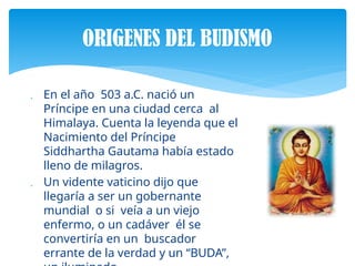Budismo y el noble camino óctuple la vida | PPTX