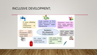 INCLUSIVE DEVELOPMENT;
 