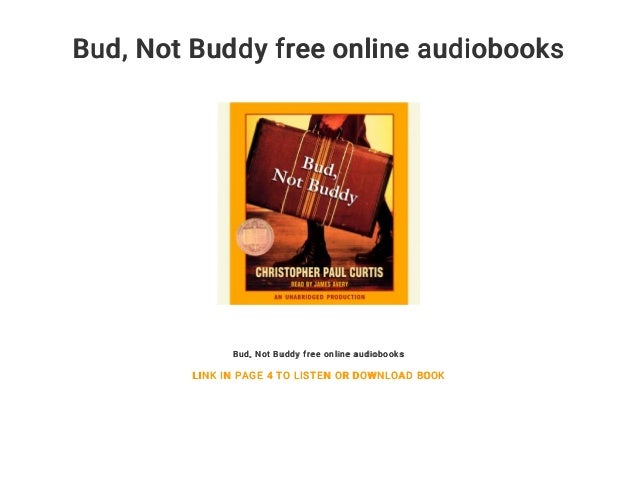 Bud Not Buddy Free Online Audiobooks