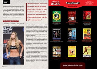 METAMORIS, una buena opción 
La lucha cuerpo a cuerpo y sobre todo la modalidad 
de pelea en el suelo, llámese Jiu Jitsu, Wrestling, 
Sambo, Judo, etc. Tiene sus propias características muy 
especiales, es, desde el punto de vista de grandes ana-listas, 
un juego de ajedrez humano, la velocidad se mide 
de diferente manera, el ingenio, la técnica y la paciencia 
son sus armas fundamentales, y el tiempo no cobra la 
factura tan rápido como en otros deportes de contacto. 
Fiel a la tradición de su familia y con esa visión que 
a ellos les caracteriza, Ralek Gracie fundó METAMO-RIS, 
una empresa dedicada a eventos de lucha de su-misión; 
un round de 20 minutos donde los 
competidores pueden o no usar gi (uniforme de prác-tica) 
buscando la rendición del contrario, la cual en 
caso de no llegar hace que se declare un empate. 
MMA 
ARTES MARCIALES MIXTAS 
http://metamoris.com Cuando llega la hora del retiro 
Este interesante ejercicio que bien podría haber sido 
visto como otro torneo más de Jiu Jitsu Brasileño, poco 
a poco acapara más la atención de los aficionados, ya 
que aunados a los grandes nombres casi míticos de es-trellas 
de Jiu Jitsu que ahí participan como: Rafael Lo-vato 
Jr, Kron Gracie, Caio Terra, Ghilerme Mendes, 
Royler Gracie, Eddie Bravo, también han visto en ac-ción 
legendarios campeones de las MMA como Shinya 
Aoki, Dean Lister, Chael Sonnen y Josh Barnett. 
Para la persona que sigue e idolatra a los hombres y 
nombres antes mencionados, el volverlos a ver compi-tiendo 
a un gran nivel hace que la sonrisa vuelva al ros-tro, 
que el corazón se hinche de emoción una vez más, 
como quien ve a Maradona enfrentando a Butragueño 
en un torneo de Fútbol playa, como saber que al reti-rarse 
de los Yanquis, Derek Jeter jugará una temporada 
Emilianenko dejó de ser el hombre frío y dominante 
de los tiempos de PRIDE; cómo Anderson Silva fue no-queado 
apenas con un rozón, cuando aquella mandí-bula, 
decían los expertos, era aprueba de balas; cómo 
Mirko Filipovic no volvió a conectar una de sus famosas 
Round House que en un tiempo hacían los mismos es-tragos 
que un huracán, y los “cómo” podrían seguir y 
seguir con Wanderlei Silva, Rodrigo Nogueira, Mauri-cio 
Rua, BJ Penn y tantos otros que se han retirado, 
están al borde del retiro o les urge retirarse. 
¿Cómo habrían de serlo? Si son un deporte o sistema 
de competición tan completo, donde se practica un 
boxeo y pateo sui generis, donde la lucha cuerpo a 
cuerpo puede ser contra la lona o contra una reja, 
donde los minutos se vuelven eternos y cada día apa-recen 
peleadores con mejor preparación. 
A fanáticos y conocedores nos dolió ver cómo Fedor 
Mantenerse en el primer nivel no es nada 
sencillo en ningún deporte, por más 
que se haya nacido con talento, por más 
amor que se pueda sentir por el entre-namiento, 
por más disciplina y constancia; la verdad es 
que el tiempo a nadie perdona, los reflejos se van 
yendo, la velocidad y claridad en el pensamiento, la 
fuerza y la lista larga de virtudes que forman a un cam-peón 
se van reduciendo mientras el dios Cronos nos re-cuerda 
quién es el que manda en el juego de la vida. 
Las Artes Marciales Mixtas no son la excepción 
Luis Fernando Briceño Zuloaga 
Periodista especializado en AA.MM. 
Practicante de AA.MM. 
plavojrjr@hotmail.com 
Actualidad 
MMA 
70 l El Budoka 2.0 Septiembre - Octubre 2014 l 71 
 