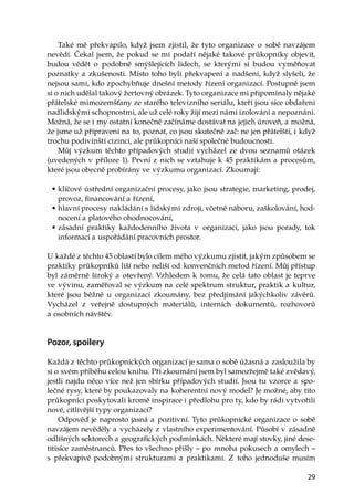 Náhledové PDF - prvních 30 stran Budoucnost organizací