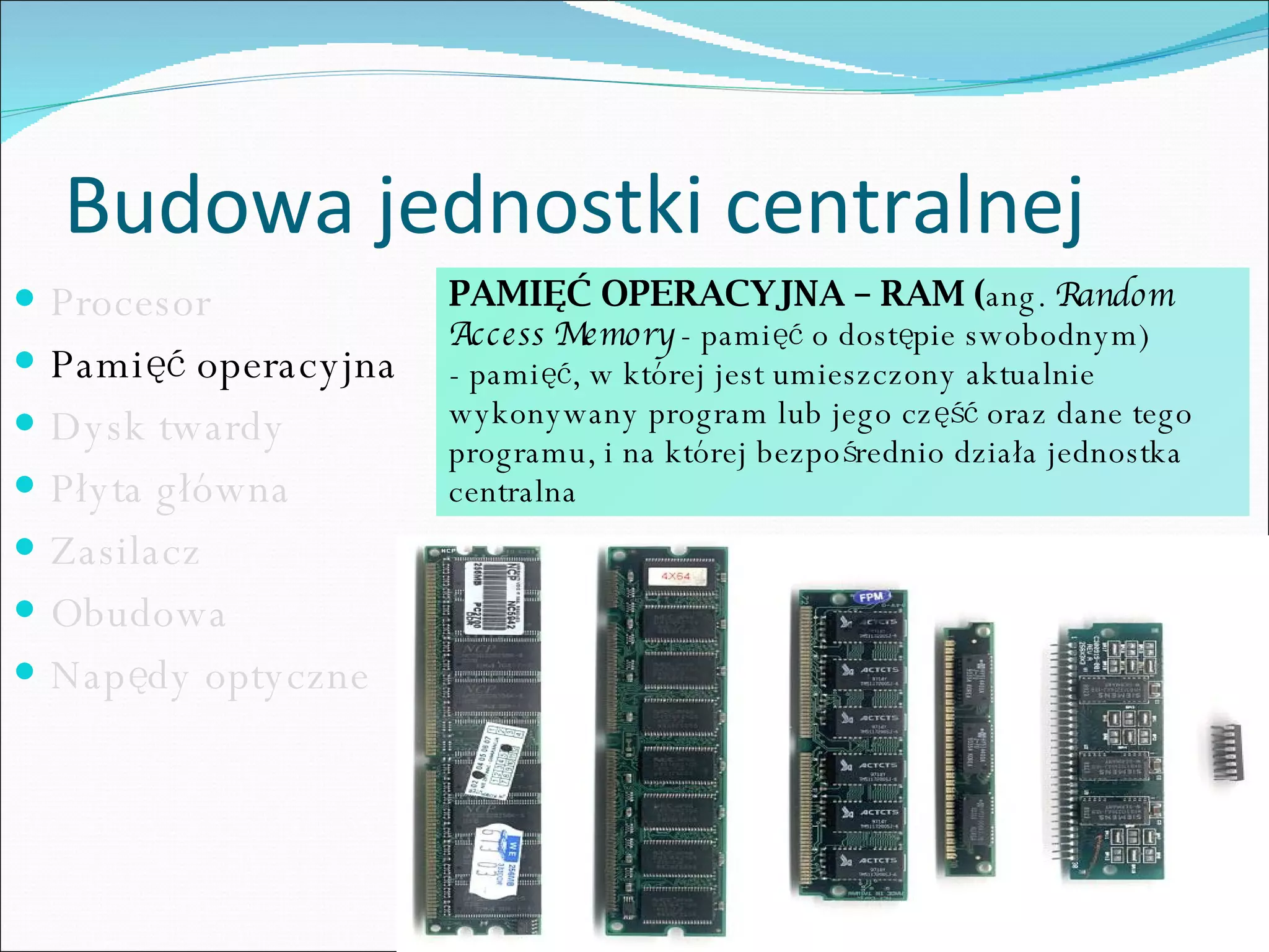 Budowa Komputera | PPT | Computer Peripherals | Computing