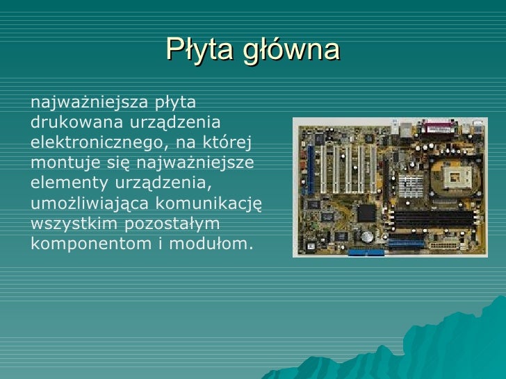 Budowa Wewnetrzna Komputera