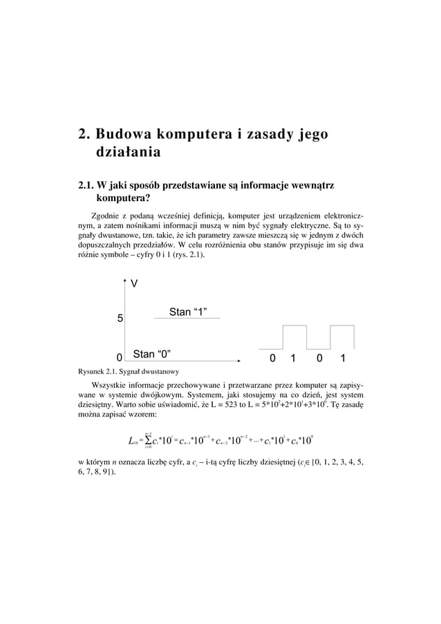 Budowa komputera | PDF
