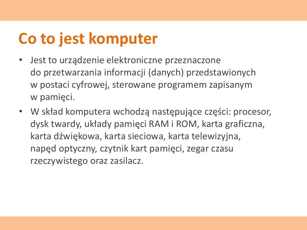 Budowa komputera