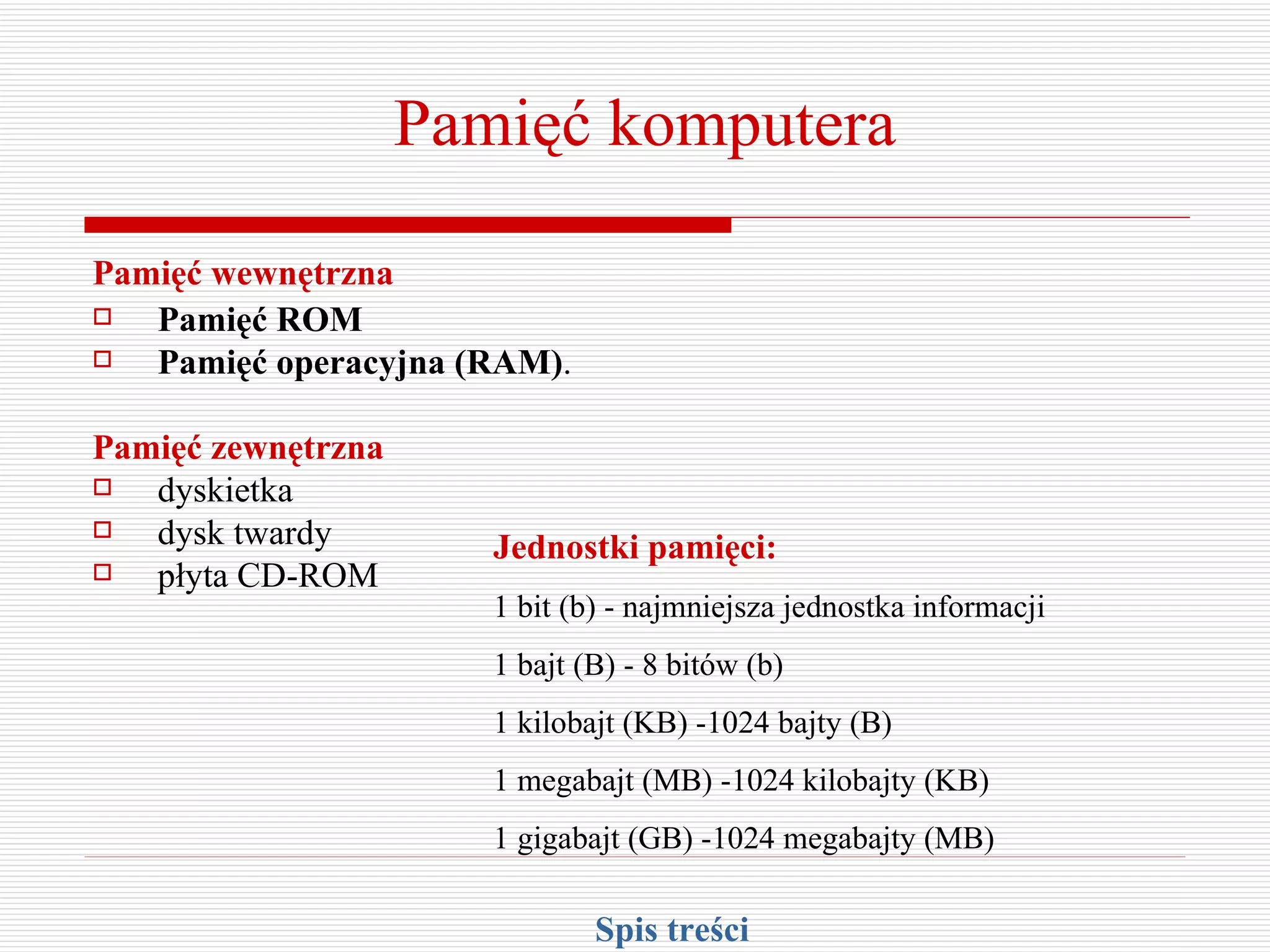 Budowa komputera (1) | PPT