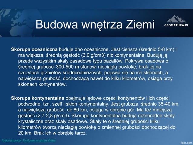 Budowa wnętrza ziemi | PDF | Geology | Science