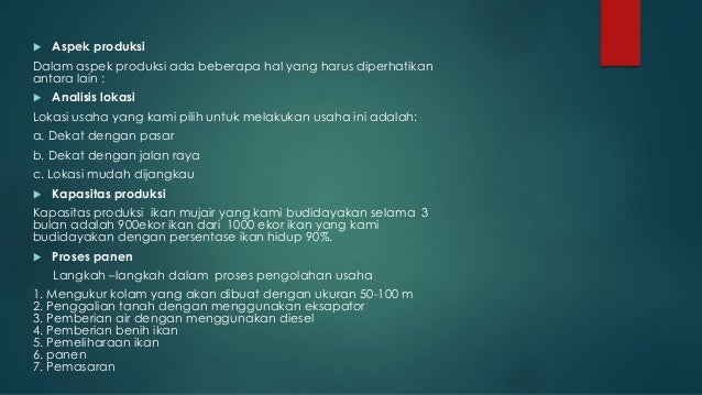 Buduidaya ikan nila & mujair