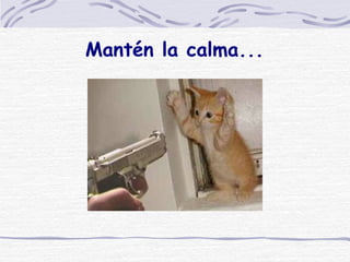 Mantén la calma... 