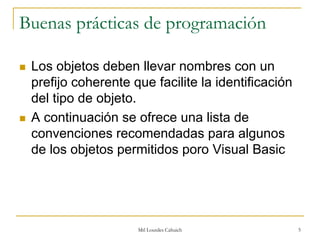 Buenas Practicas De Programacion Vb 6