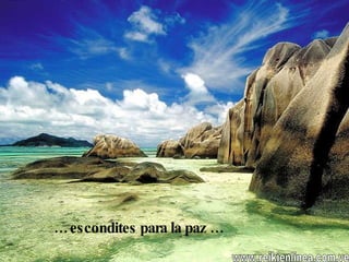 …  escondites para la paz … www.reikienlinea.com.ve 