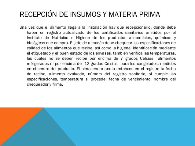 Buenas Prácticas de Elaboración y Manejo de Alimentos