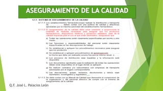 Q.F. José L. Palacios León
 