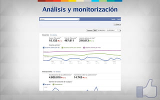 Análisis y monitorización
 