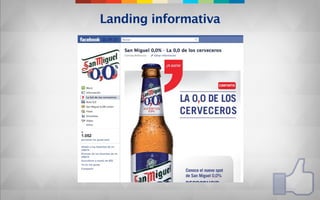 Landing informativa
 