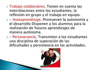  Facilitar orientaciones para el aprendizaje y ampliación de conocimientos (indicaciones, sugerencias)