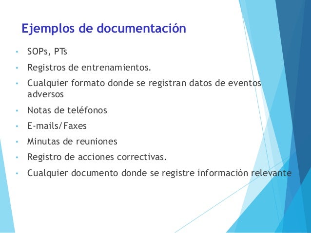 Resultado de imagen para documentacion ejemplos