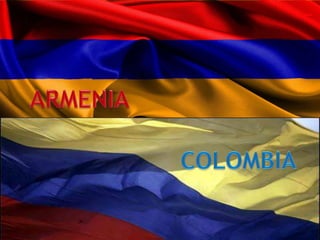 UBICACIÓN GEOGRAFICAArmenia se encuentra en la Transcaucásica, la zona al suroeste de Rusia, entre el Mar Negro y el Mar Caspio.Norte: GeorgiaSur: IránEste: AzerbaiyánOeste: Turquía*Capital: Yereván, Gyumri.*Armenia es un país sin salida al mar.