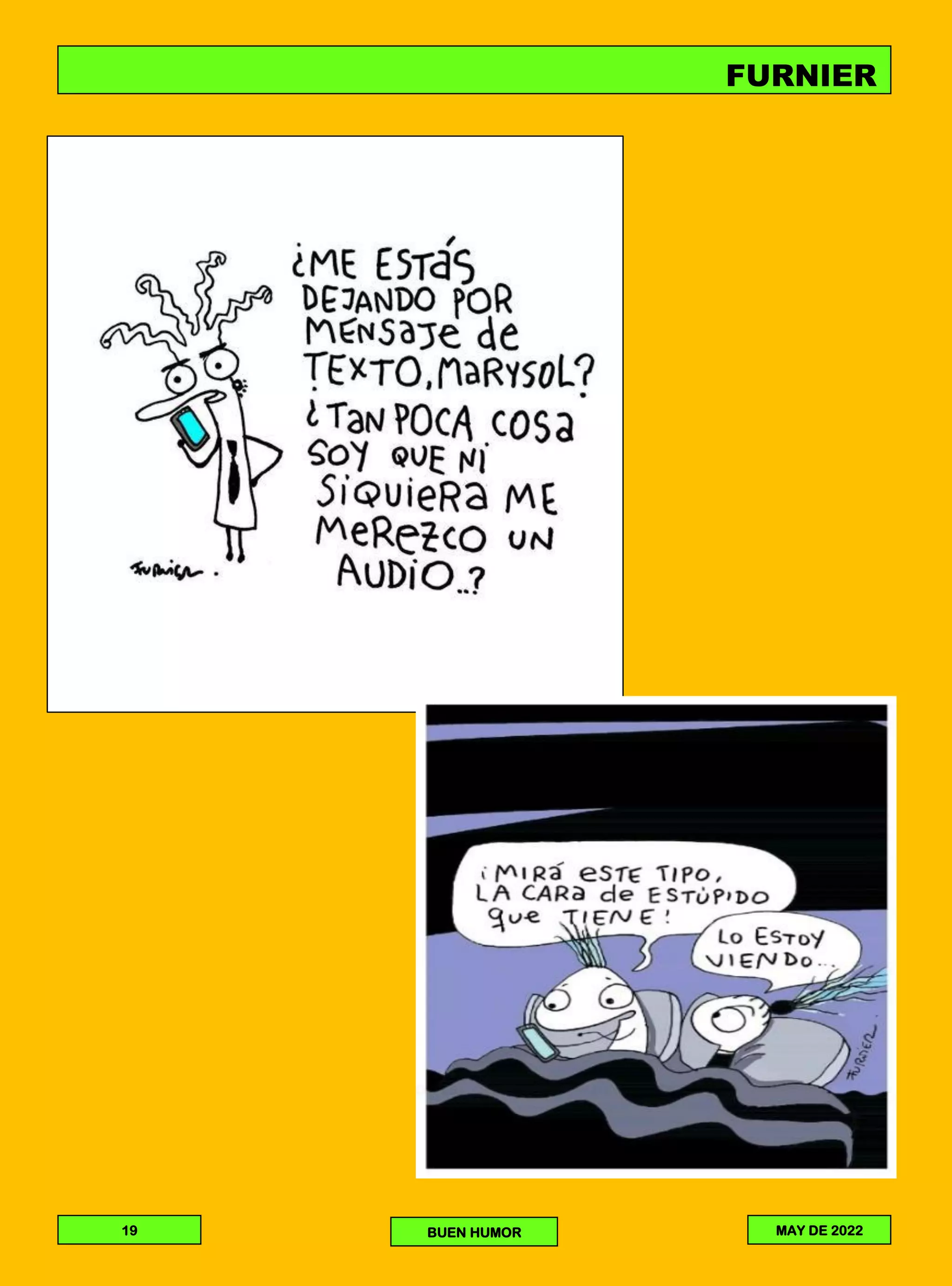 FURNIER
19 BUEN HUMOR MAY DE 2022
 