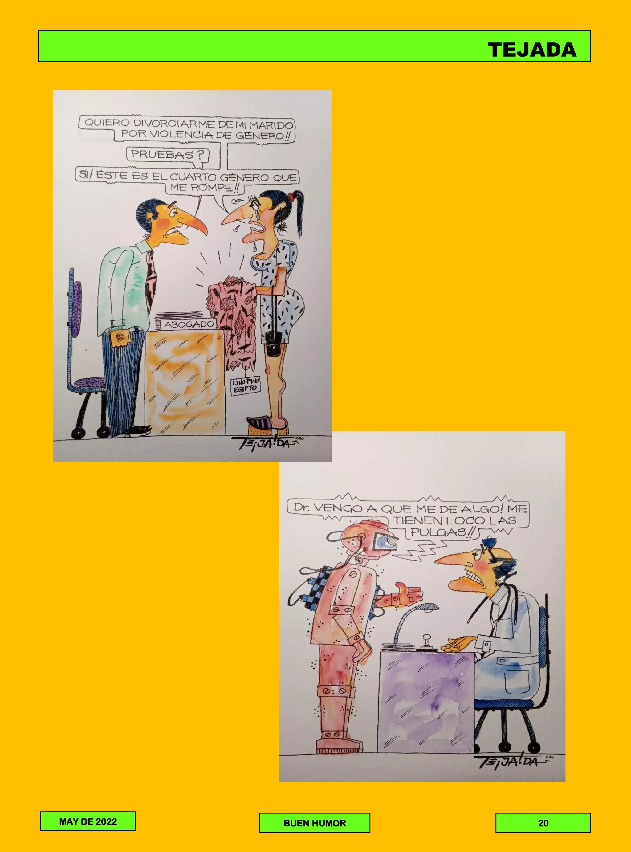 TEJADA
MAY DE 2022 BUEN HUMOR 20
 