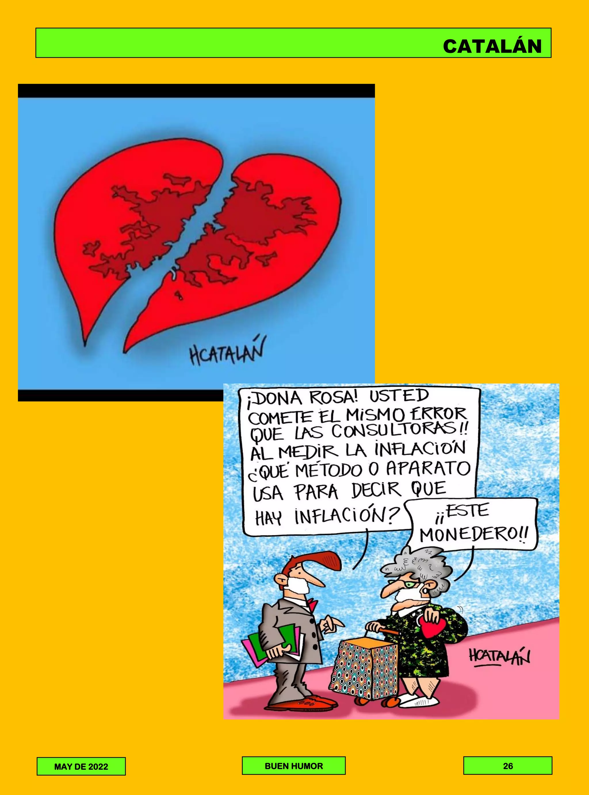 CATALÁN
MAY DE 2022 BUEN HUMOR 26
 
