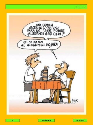 LEDES
31 BUEN HUMOR DIC DE 2022
 