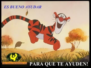 PARA QUE TE AYUDEN! ES BUENO AYUDAR 