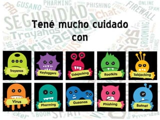 Tené mucho cuidado
       con
 